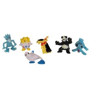 Pokémon Mini Figures Lot of 6  Togepi Golduck Pangoro, Manaphy & More Approx. 1"